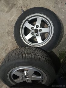 Alu kola originál Audi 5x112 R16 pneu 205/60 zimni - 10