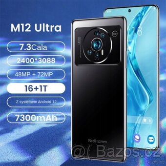 Smartphone M12 Ultra Dual SIM, 16 GB, 1 TB - 10