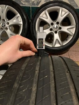 Alu kola Škoda R17 5X112 LETNÍ PNEU 225/45 R17 PALLAS - 10