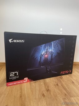 Gigabyte AORUS FI27Q-X 27" QHD, IPS, 240Hz, 1ms, HDR400 - 10