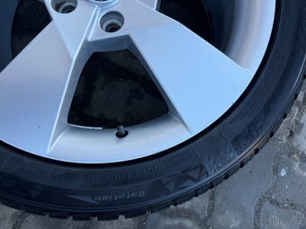 ORIGINÁL Alu Škoda DENOM R17, 5x112 - ZIMNÍ PNEU - 10