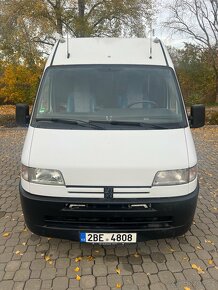 Obytný vůz Peugeot Boxer 2,5TD 76kW, 4/1995 - 10