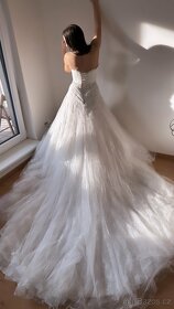 Svatební šaty značkové nové - 10