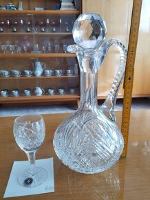 broušené, leptané a zlacené sklo bohemia crystal - 10