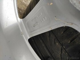 Sada kol R17 5x112 origo AUDI, pneu Hankook na dojetí - 10