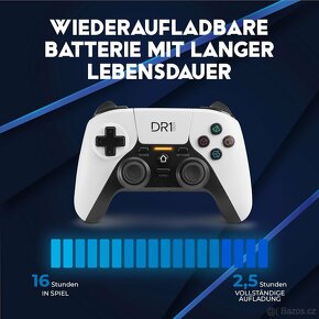 Bezdrátový herní ovladač DR1TECH ShockPad II pro PS4/PS5/PC - 10