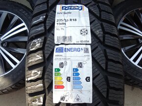 VW Tiguan Skoda Kodiaq Seat Tarraco zimna sada kol 235/55R18 - 10