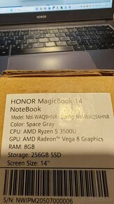 Notebook HONOR MagicBook 14, 8/256GB SSD - 10