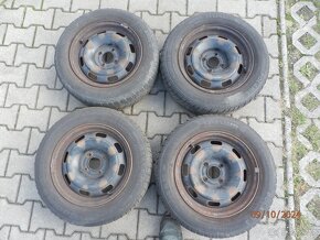 4xObutá zimní sada kol na CITROEN C3 185/65 R15 4x4MM - 10