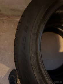 Prodám 4 zimní použité pneu Pneu pro BMW X5 285/45 r19 - 10