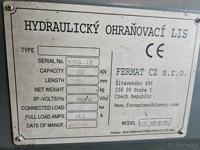 Ohraňovací lis CTOF 80/2500 CNC - 10