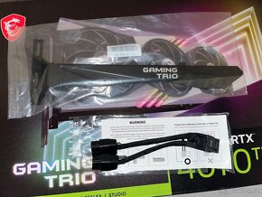 MSI RTX 4070 Ti Gaming X Trio 12GB - 10