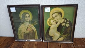 Prodám starožitné náboženské obrazy- cena za kus 399Kč - 10