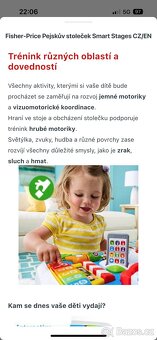 Pejskův stoleček Fisher-price interaktivní stolek - 10