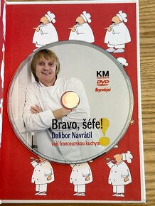 Bravo, šéfe Dalibor Navrátil vaří fr.kuchyni NOVÁ kniha+DVD - 11