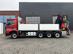 Mercedes-Benz AROCS 3746 8x4 - valník s hydraulickou rukou - 11