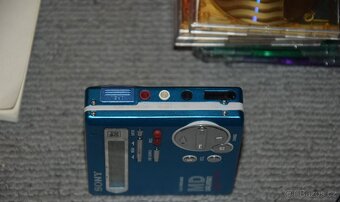 MINIDISC / minidisk recorder SONY MZ-R70, DO,sluch.,MD media - 11