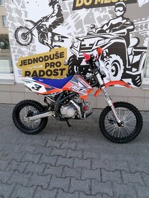 Pitbike Jaguar 125ccm 17/14 oranžová, možnost na splátky - 11