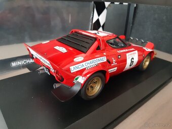 Lancia Stratos HF  a  BMW (E9) 3.0 CSL   1:18  Minichamps - 11