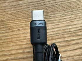 Baseus 100W nabíjecí datový kabel USB-C/USB-C 2m 200 cm NOVÝ - 11