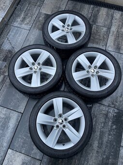 5x100 215/45 R16 letní sada - originál Škoda - 11