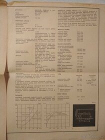 Udržovací příručka T601 + návody, schémata | 1968 - 11