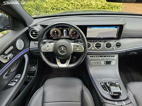 Mercedes-Benz E 400d 250kW,4Matic,AMG,ČR,Burmester,Multibeam - 11