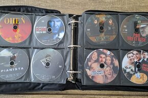 Sbírka originálních filmů na DVD 131 ks včetně tašky na DVD - 11