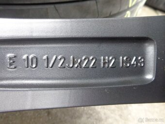 BMW X6 g06 / X5g05 original letna sada ko s TPMS  R22 - 11