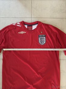 Umbro Anglie červený fotbalový dres - 11