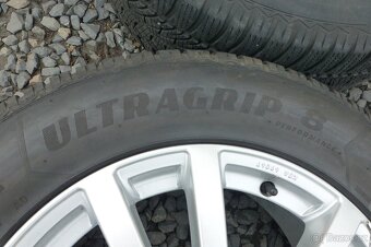 4ks alu disků 5x112,66,6,et38,8Jx18+zimní Goodyear 255/60/18 - 11