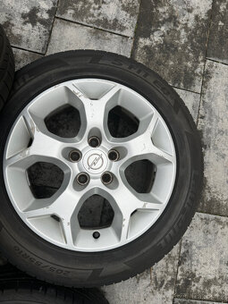 ALU Kola Borbet R16" 5x110 pneumatiky 205/55 R16 - 11