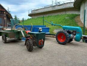 Půdní fréza, jednoosý traktor, motorobot PF62 c - 11