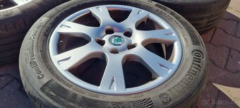 Alu kola originál Škoda Octavia 2 Sirius 5x112 6.5x16 ET50 - 11