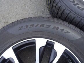 Alu disky origo Mercedes, vel. 17", 5x112,ET 40, zimní sada - 11