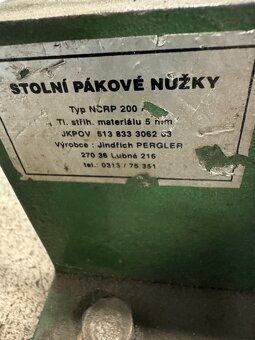 Ruční pákové nůžky - 11