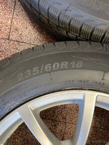 Originální Alu kola Audi 5x112 r18 zimní pneu 8mm - 11