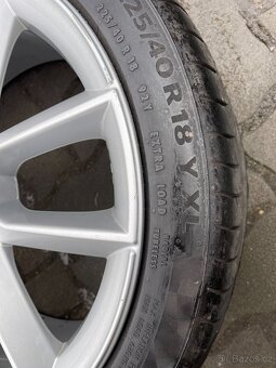 ORIGINÁL Alu Škoda Gemini R18, 5x112 - LETNÍ PNEU - 11