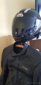 Damska kozena bunda a kalhoty s helmou Prodam damskou kozeno - 11