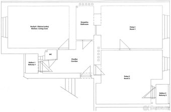 Pronájem bytu 3+kk, 102 m2 - Praha - Košíře, Starokošířská - 11