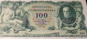 100 K. ČSR 1931 série Jc, PŘETISK SŠ, NEPERFOROVANÁ - 11