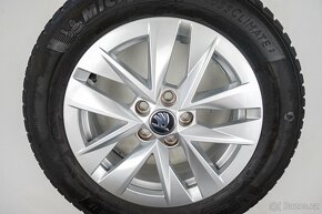 Škoda Fabia - Originání 15" alu kola - Celoroční pneu - 11