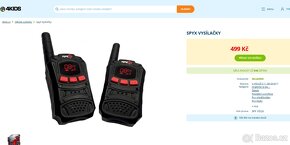 SPY X - brýle , měnič hlasu. a 2 x vysílačka - 11