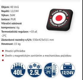 Kompresorová mobilní auto chladnička/autolednice ENGEL CK-47 - 11