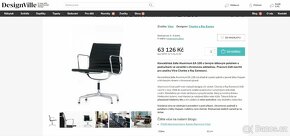 Kancelářská židle – Vitra EA 108 PC 63.000,- - 11