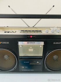 Radiomagnetofon/boombox Hitachi TRK8080E, rok 1978 - 11