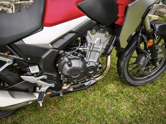 Honda CB 500 X (2019) 35kW, A2, kufr, 19" předek - novější - 11