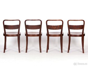 Ořechové židle original THONET, 4 kusy. - 11