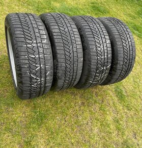 ALU KOLA 5X112 R17 , Orig. Audi , Zimní pneu 6.8mm - 11