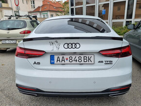 Spoiler kridlo lipko kufru AUDI A5 S5 RS5 model B9 - 11